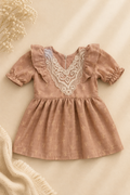 Peachy Petals Vintage Frock